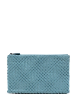 Bottega Veneta Pre-Owned 2012-2025 Nappa Intrecciato clutch bag - Blue