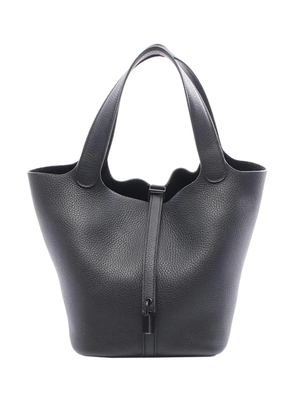 Hermès Pre-Owned 2021 Taurillon Clemence Picotin Lock MM handbag - Black