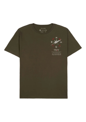 Osklen Compass-print T-shirt - Green