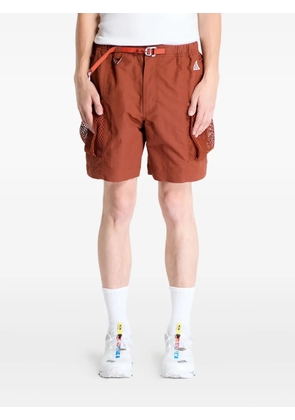 Nike mesh-pocket cargo shorts - Brown