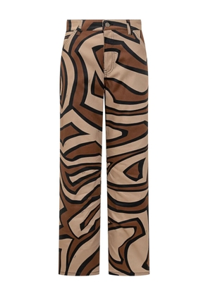 PUCCI bottuned print trousers - Neutrals