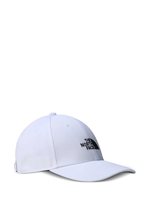 The North Face logo-embroidered baseball cap - White