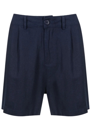 Osklen pleat-detail chino shorts - Blue