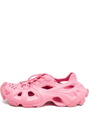 Balenciaga Pre-Owned pink lace-up sneakers