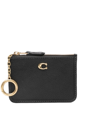Coach mini Skinny Id leather wallet - Black