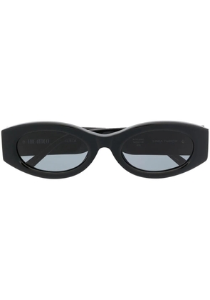Linda Farrow round frame sunglasses - Black