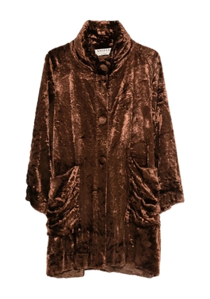 A.N.G.E.L.O. Vintage Cult 1980s buttoned pocket coat - Brown