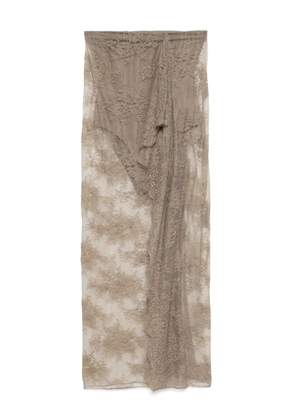 Christopher Esber floating lace dress - Green