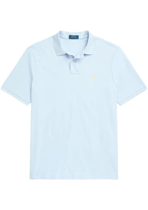 Polo Ralph Lauren Polo Pony-embroidered cotton polo shirt - Blue