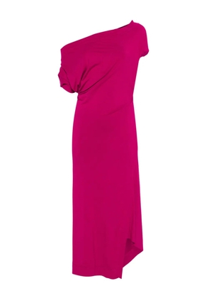 Vivienne Westwood Pre-Owned 2013-2014 asymmetric draped dress - Pink