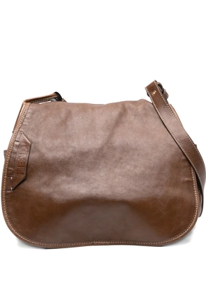 Fendi Pre-Owned 2010s leather messenger bag - Brown