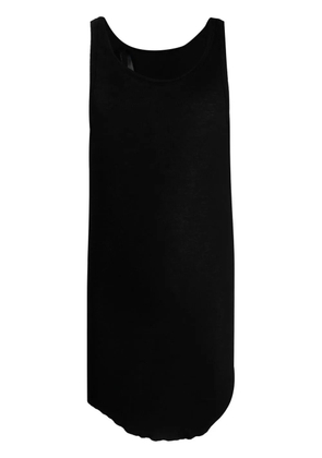 Boris Bidjan Saberi long scoop-neck tank top - Black