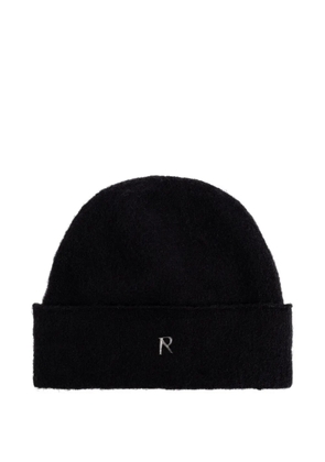 Represent logo-embroidered beanie - Black