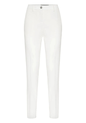 Philipp Plein mid-rise slim-fit trousers - White