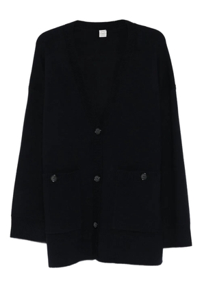 TOTEME V-neck cardigan - Blue