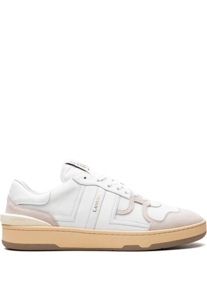 Lanvin Clay leather sneakers - White