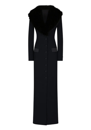 Dolce & Gabbana single-breasted fitted-waist coat - Black
