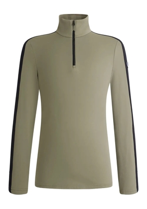 Fusalp high-neck panelled T-shirt - Green