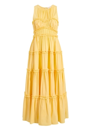 Cinq A Sept Sirrina midi dress - Yellow