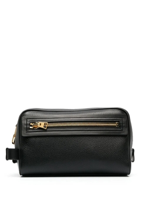 TOM FORD debossed logo wash bag - Black