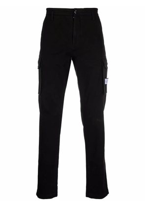 Philipp Plein slim-fit cargo trousers - Black