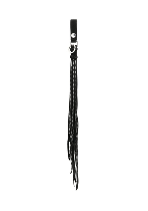 AMIRI studded long tassel keychain - Black