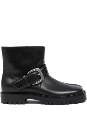 Maison Margiela Tabi buckle-ankle coutry boots - Black