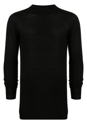 Rick Owens semi-sheer cashmere jumper - Black