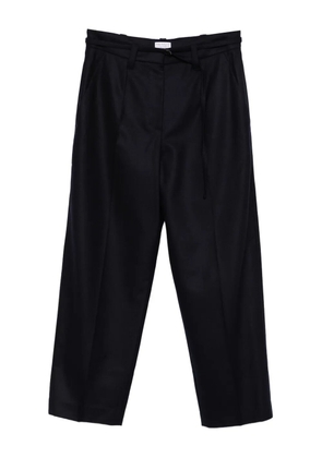 Brunello Cucinelli pleated-wool trousers - Blue