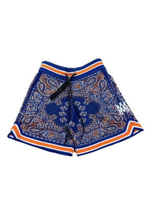 AMIRI paisley-print shorts - Blue