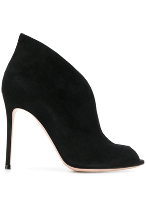 Gianvito Rossi 105mm Vamp suede pumps - Black