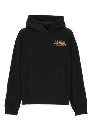 AMIRI logo-print hoodie - Black