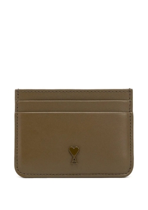AMI Paris Ami De Coeur cardholder - Brown