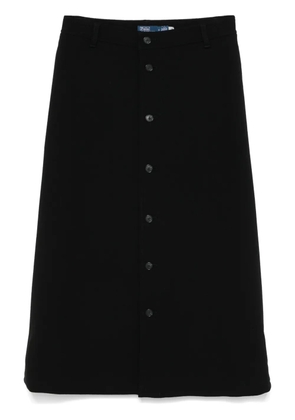 Polo Ralph Lauren A-line midi skirt - Black