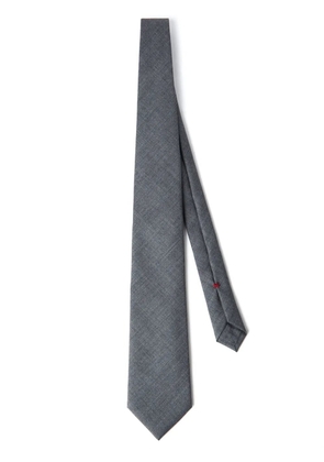Brunello Cucinelli virgin wool tie - Grey