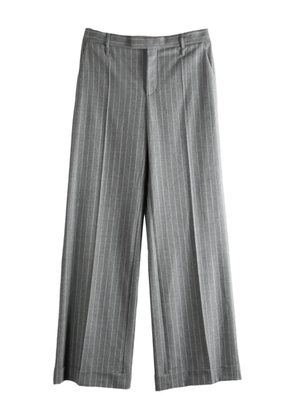 Brunello Cucinelli pinstripe trousers - Grey