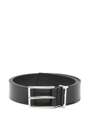 TOM FORD logo-loop leather belt - Black