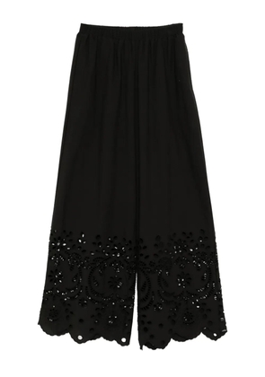 Bambah Eyelet trousers - Black