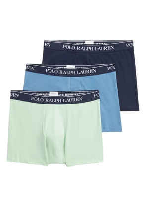 Polo Ralph Lauren logo waistband boxers (pack of three) - Green
