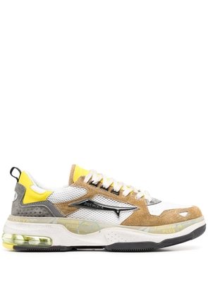 Premiata Drake low-top leather sneakers - White
