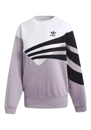 adidas Crewneck Sweatshirt WMNS 'White / Lilac / Black'