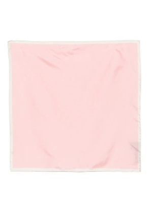 TOM FORD square-print silk pocket scarf - Pink