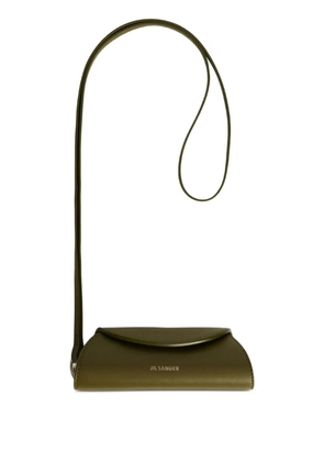 Jil Sander Cannolo strap keyring - Green