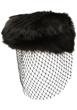 Dolce & Gabbana veil hat - Black