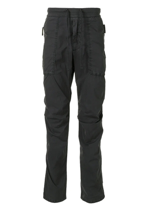 James Perse mid-rise straight leg trousers - Black