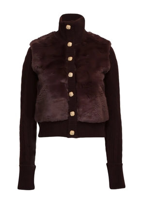 Cara Cara Logan cable-knit cardigan - Brown