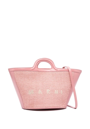 Marni small Tropicalia interwoven bag - Pink