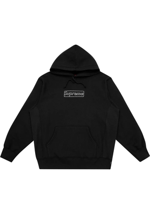 Supreme Kaws Chalk Logo hoodie - Black