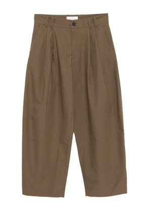 Studio Nicholson pleated yale trousers - Brown
