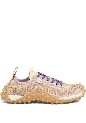 AMI Paris Mirage mesh sneakers - Neutrals
